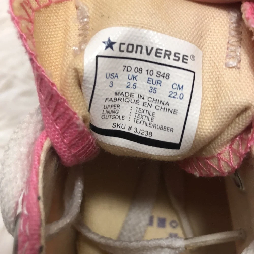 Pink Converse All Star